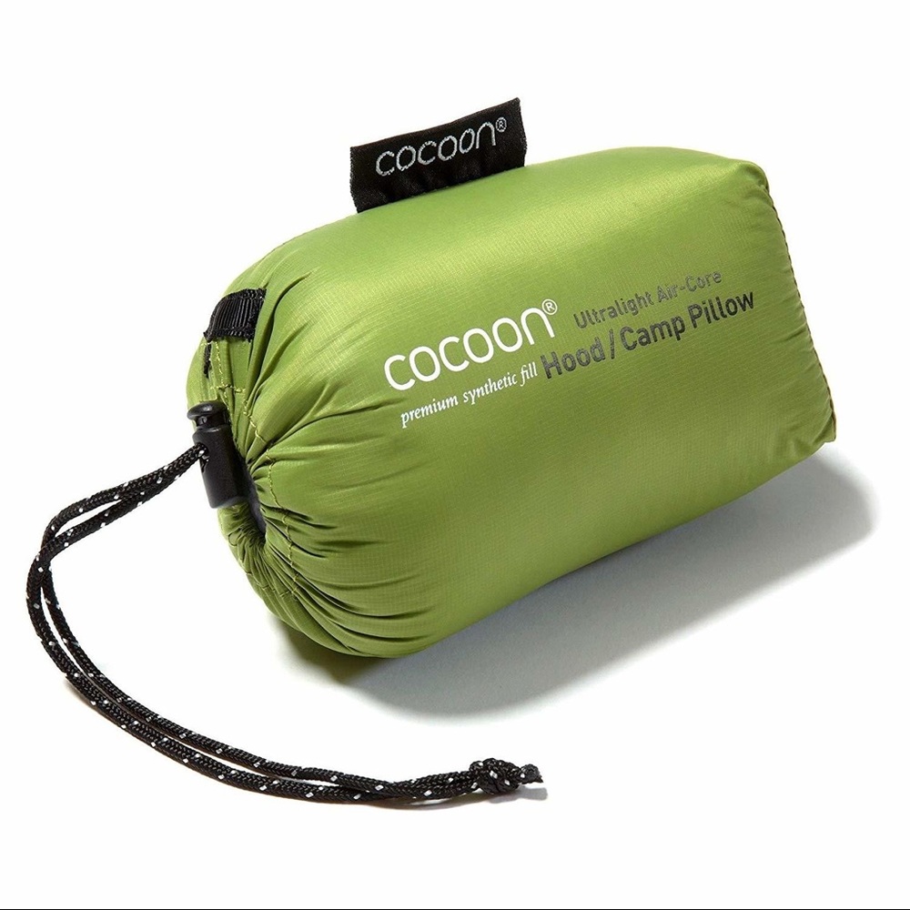 Ultralight Air-Core Hood/Camp Pillow - Green